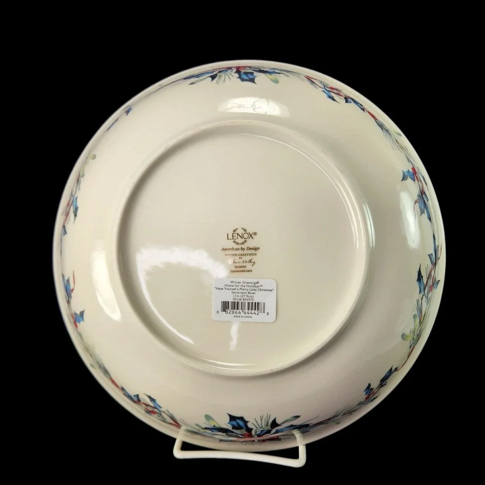 Lenox round serving